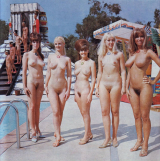 Retro. Hairy pussy. Sexy woman. 1