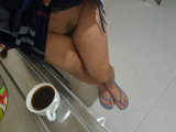 Crossdresser Hairy Small Cock