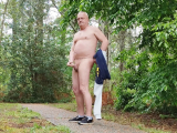 je suis nu dans la nature