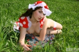 Cute teen posing