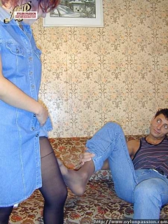 Two pantyhose lovers - N