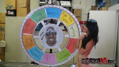 Asian Evelyn sucking cock - N