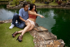 Her first outdoors fuck - N