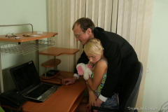 Innocent young student Alina - N