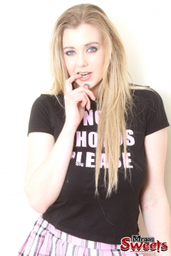 Young slut stripping and - N
