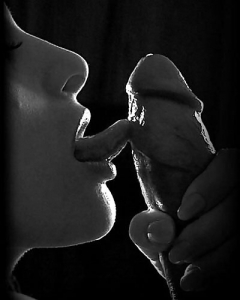 Blowjob and cum - N