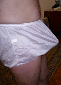 Pushuna\'s fucking big butt in riped white pantaloons - N