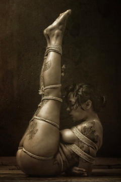 Bondage art session... - N