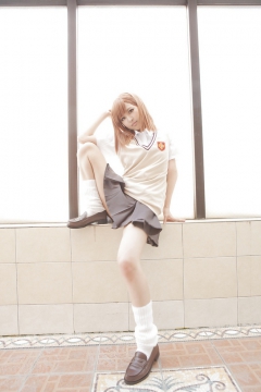 Sexy Misaka Mikoto Cosplay - N