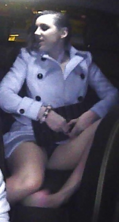 Upskirts in the car - N