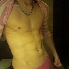 JohnnyMex dont need blue shorts JMex love PINK RULES - N