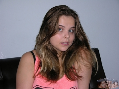 Cute Chubby Brunette Teen Modeling And Spreading Nude - N