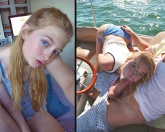 Your girlfriend before and after, dressed and undressed - N