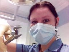 The doctor will see you now - naked nurse selfies - N