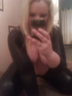 Kinky cat suit brit milf - blonde with big tits loves being - N