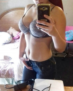 Latina teen with a curvy body - she loves a sly picture or t - N