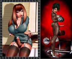 Shemale Cartoon Fantasies 1 - N