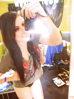 Naked hipster teen - nude selfie gallery - N