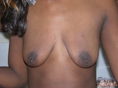 BLACK BABE MODELING NUDE - N