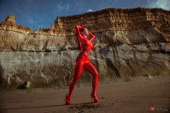 Bianca Baeuchamp Latex red 2 - N