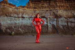 Bianca Baeuchamp Latex red 2 - N