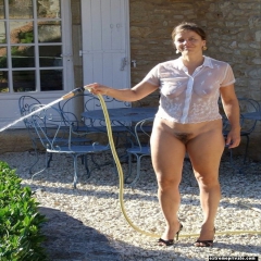 Private outdoor snapshots of moms and teens - N