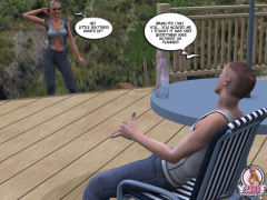 Son Cum on Mom boobs Y3DF - N