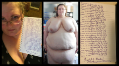 Humiliated worthless SSBBW Slut - N