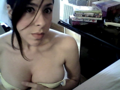 USA woman boobs pussy selfie - N