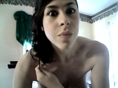 USA woman boobs pussy selfie - N