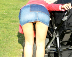 Peeped pussy girls without panties Photo erotica - N