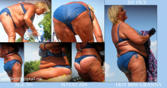 BBW and SSBBW beach voyeur (My work) - N