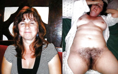 granny shows pussy - N
