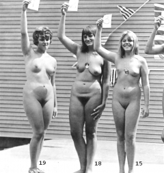 Pretty women. Hairy pussy. Retro. 2 - N