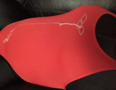 Sexy Red ARENA Swimsuit Cum - N
