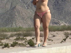Excelente exhibicionista de nalgas- 37-5-225 - N