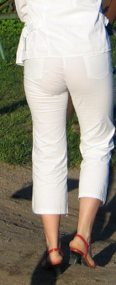 SEE THROUGH PANTS - N
