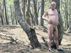 je me promene nu dans la nature - N