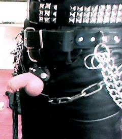 Leather Tiny Dick Jerkoff Session 1 - N