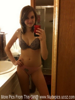 Jenny Taking Selfshots In Front Of Mirror - N