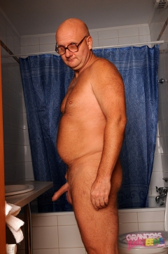 When grandpa Teddy enters - N