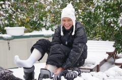 So winter has arrived, - N