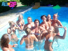 Exgirlfriends raunchy bikini party - N