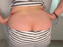 gassy kat Caught in the act by the door- PAJAMAS drop-