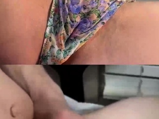 Wet pussy babe rubs herself to orgasm on chat