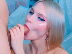 Blonde Beauty Shares an Intimate Night with Her Lover