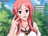 Sexy anime college cuties sucking cock part3