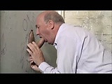 Old Man Sucking Hung Cock At Gloryhole