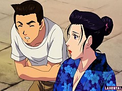 hentai-geisha-gets-gangbanged-and-facialed-outdoors