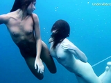 Girls on Tenerife underwater lesbians